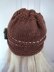 680 KNITTED Taupe Hat, baby to adult