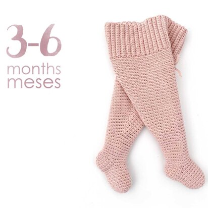 3-6 months - NEO Crochet Baby  Leggings