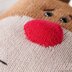 Red Nose Reindeer Cushion