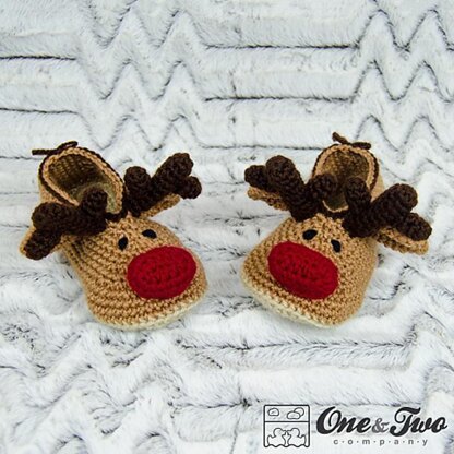 Reindeer Booties for Child