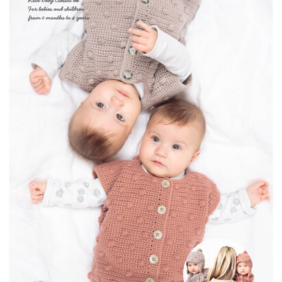 Baby's Hat and Waistcoat in Rico Baby Classic DK - 1033 - Downloadable PDF