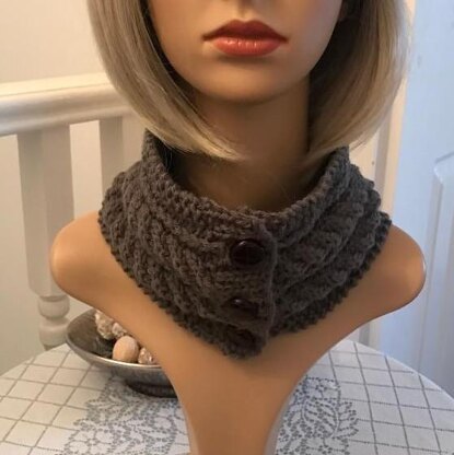 Chunky cable headband ear warmers topless hat