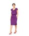 Burda Style Misses' Dress with Pleats at Neckline â€“ Raglan Sleeves B6222 - Paper Pattern, Size 8-18