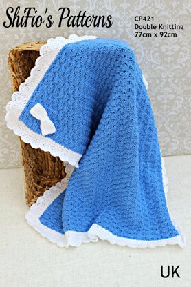 Lullaby Crochet Blanket Crochet Pattern #421