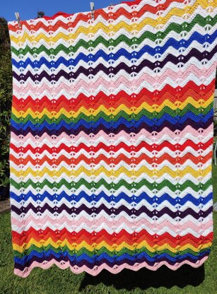 Trillium Ripple Blanket
