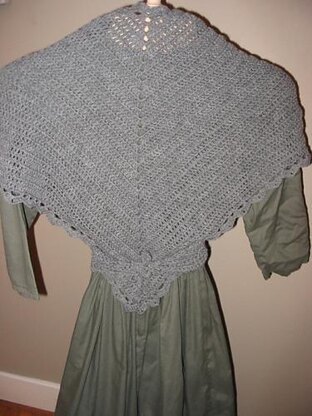 Crocheted Tess D'Urbervilles Shawl