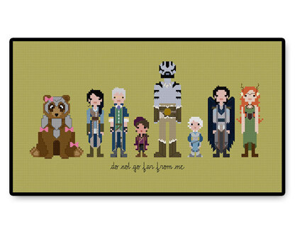 Vox Machina - PDF Cross Stitch Pattern