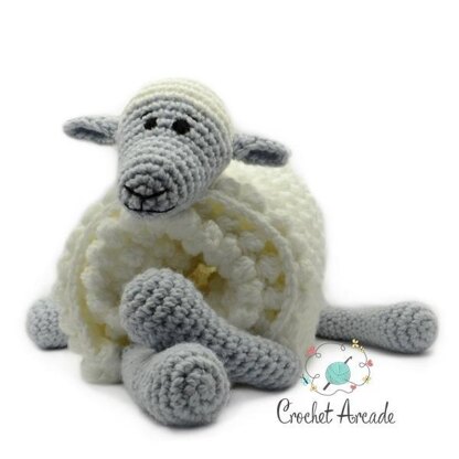 Cuddle and Play Sheep Crochet Blanket King Cole Comfort Chunky