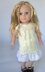 Cobblestones and Cables Sweater Dress for 18" Doll