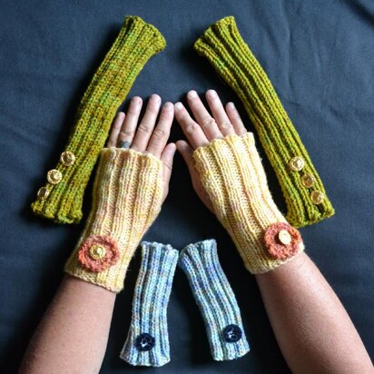 Quick Mitts - knitting pattern