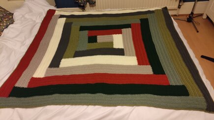 Colour block blanket #2