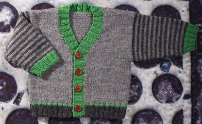 Boys Grandad Cardigan *Knitting pattern* 6 sizes* Newborn to 4 Years