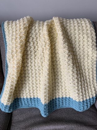 Ripple Stitch Baby Blanket