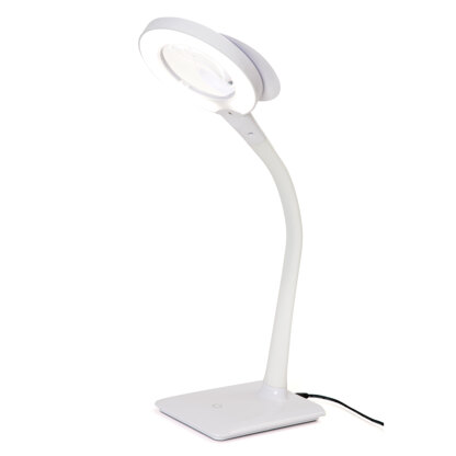 Purelite Magnifying Desk LED Lamp - White