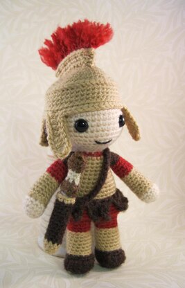 Roman Soldier Amigurumi