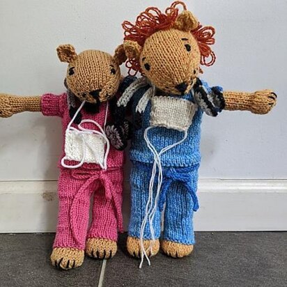 Leonard and Lola - knitting pattern