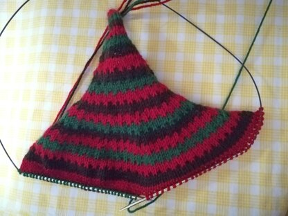 Toy Knitting Patterns Christmas- Knit gnome a cute soft toy a gift for son