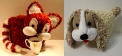 Dog and Cat Tea Cozies