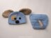 Puppy Baby Hat and Diaper Cover Set