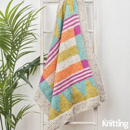 Geometric Shapes Throw