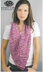 Summer Floral Poncho in Knit One Crochet Too Fleurtini and Cozette - 1984 - Downloadable PDF