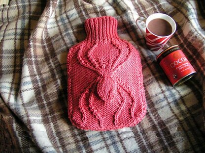 Spider Hot Water Bottle Cover