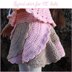 Spiral skirt for American girl 18" dolls