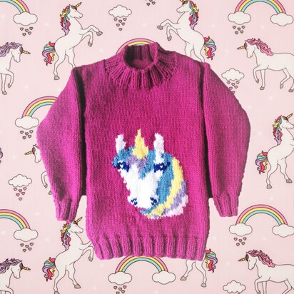 Unicorn Chunky Sweater