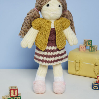 Crochet Jessie the Doll Toy in Stylecraft Special DK - 9667 - Downloadable PDF