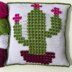 Cactus Bobble Stitch Cushion