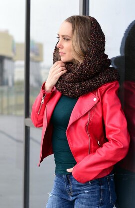 Natasha convertible knit cape