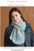 Wabasha Scarf in Classic Elite Yarns Avalanche - Downloadable PDF