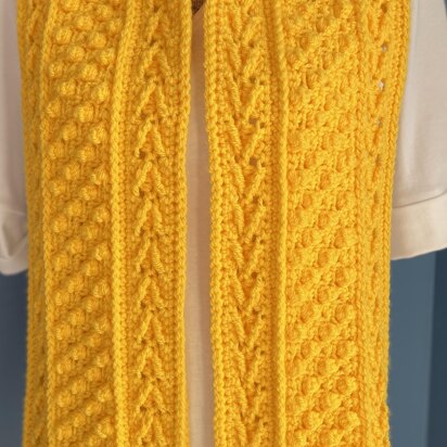 Buttered Popcorn Scarf
