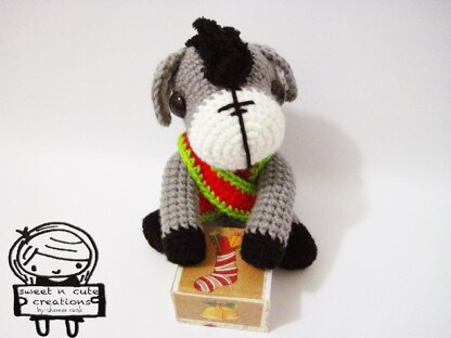 Amigurumi Deleanah the Donkey