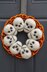Circle of Skulls Wreath in Red Heart Super Saver Economy Solids - LW5784 - Downloadable PDF