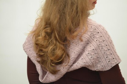 Dust Rose Cowl Knitting Pattern