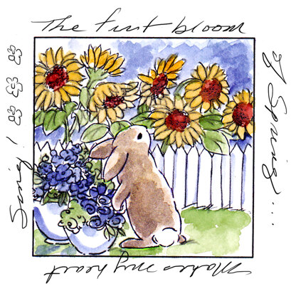 Art Impressions Windows To The World Cling Stamp - First Bloom Window