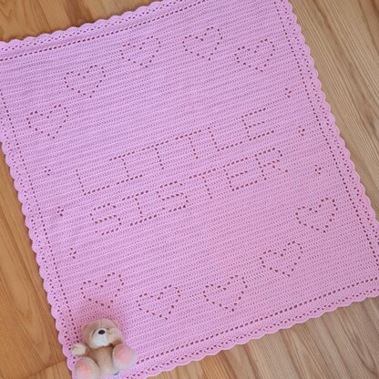 Little Sister Filet Blanket