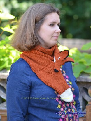Red Foxy Scarf