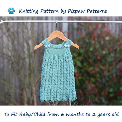 Baby's Dress (41) - knitting pattern