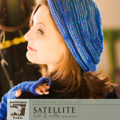 Satellite Hat & Mitts in Juniper Moon Farm Moonshine Trios