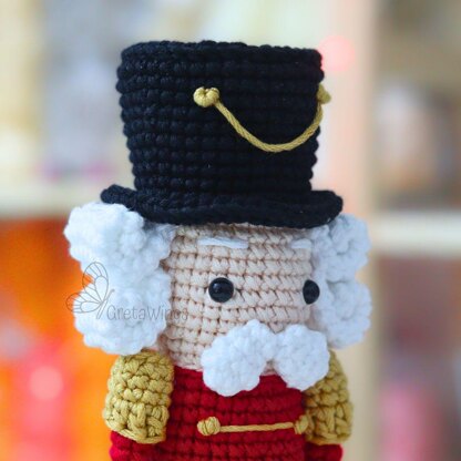 Nutcracker Crochet Pattern, Amigurumi Christmas