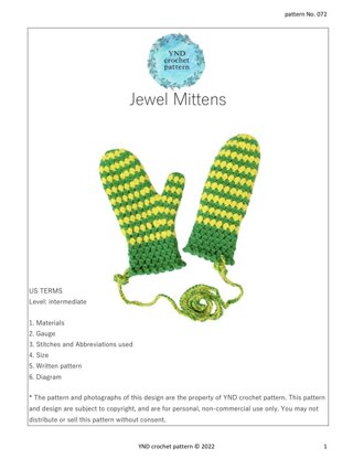 Jewel Mittens