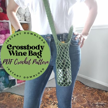 WINE BOTTLE CROSSBODY BAG