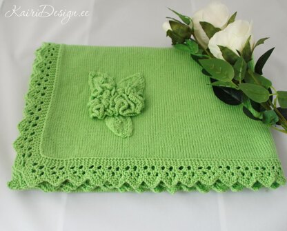 Baby blanket lace