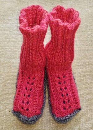 Pink Dorm Boots (Lace Version)