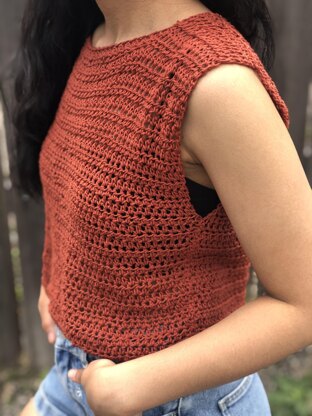 Easy Peasy Crochet Summer Top