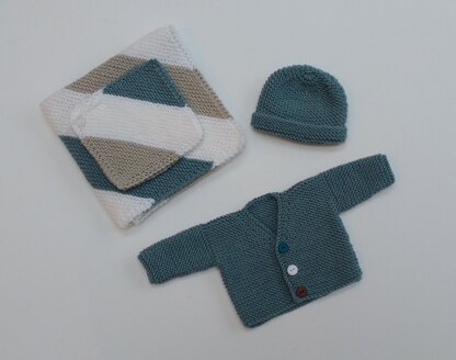 Noah Premature Baby Cardigan Set