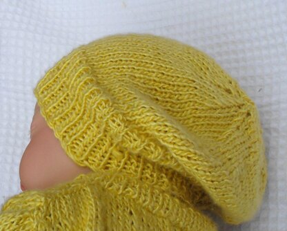 Baby Silk Slouch Knitting Pattern - Madmonkeyknits