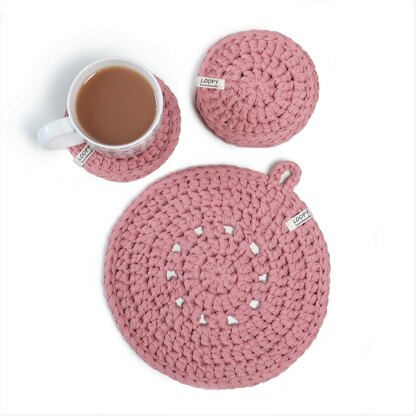 Loopy Coaster and Trivet